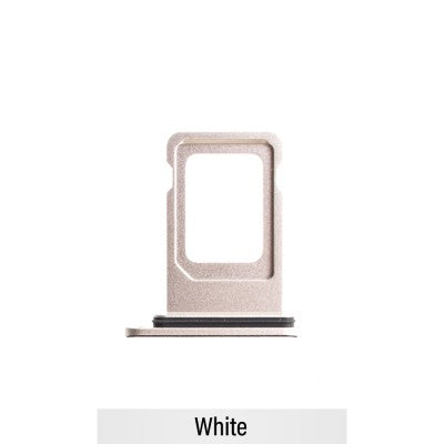 SIM Card Tray for iPhone 11-White SIM Card Tray for iPhone 11-White